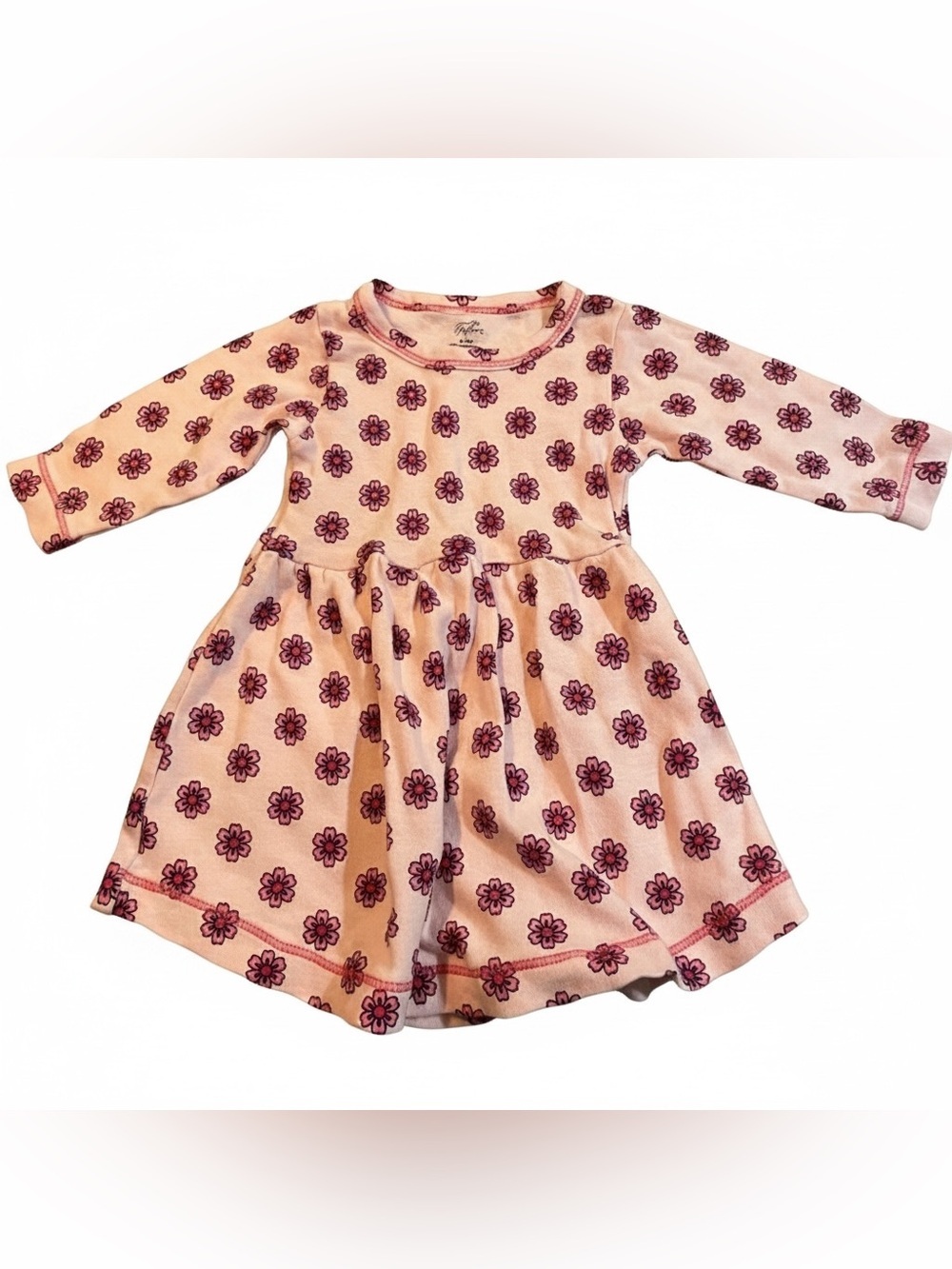 Long sleeve knit dress 0-3 months